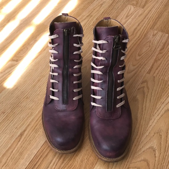 Esquivel Shoes Esquivel Battalion Leather Combat Boots Size 95